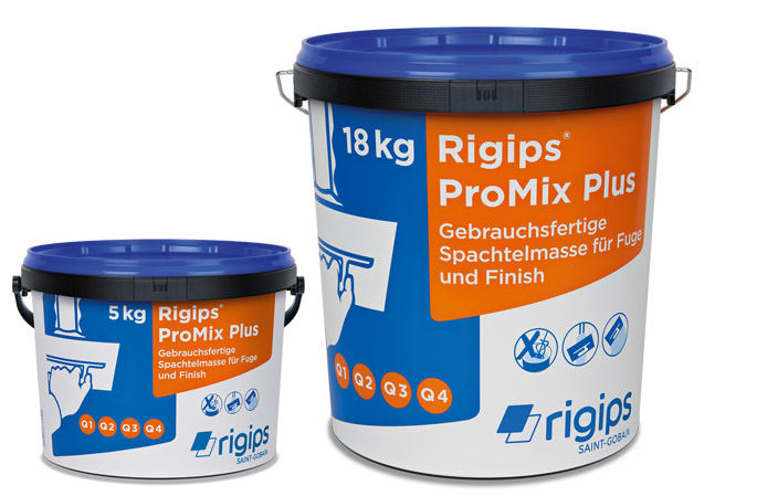 Rigips ProMix Plus für Fuge und Finish 5 kg/Eimer 