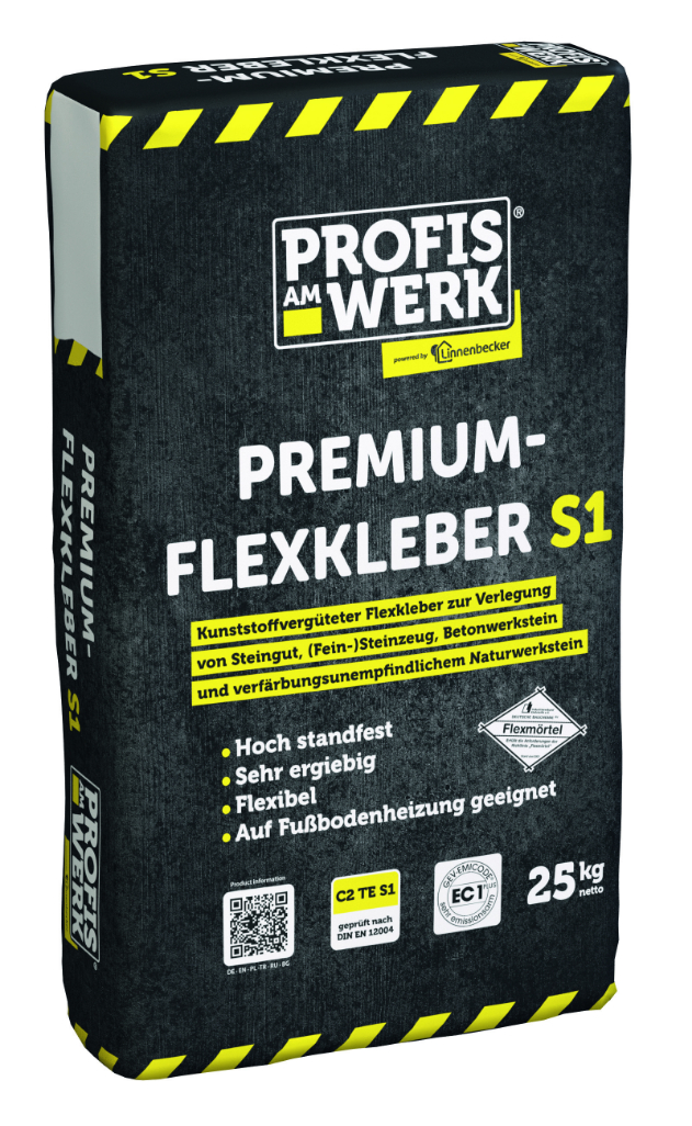 Profis am Werk 362121 Premium-Flexkleber 25 kg Sack S1 