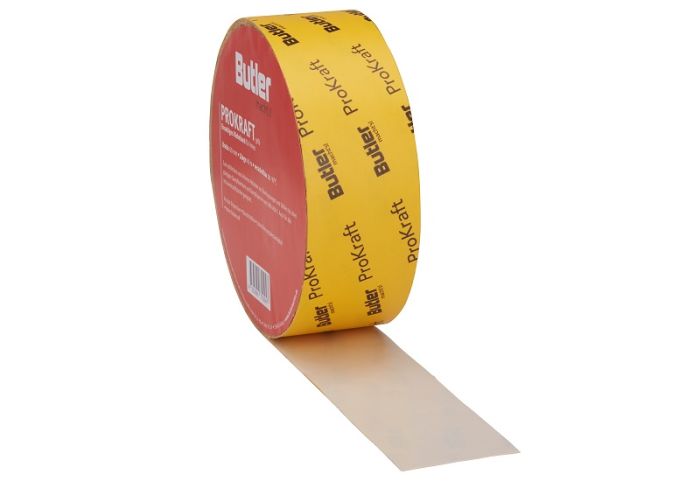 Butler macht´s! Klebeband ProKraft 60mm 40mtr/Roll für Überlappungen  gelb 