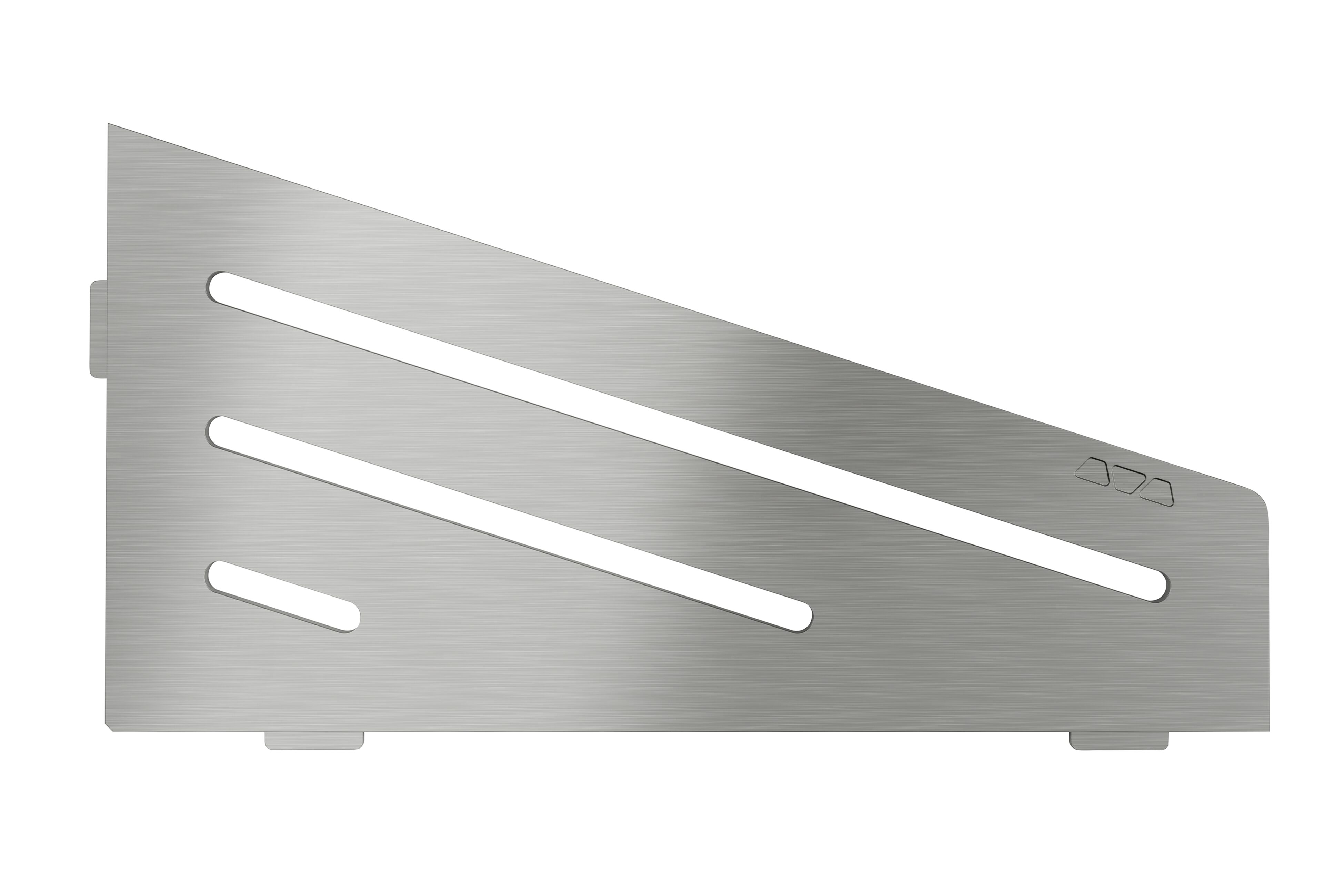 Schlüter SES3D10EB Shelf-E-S3 154x295mm Wave edelstahl gebürstet 