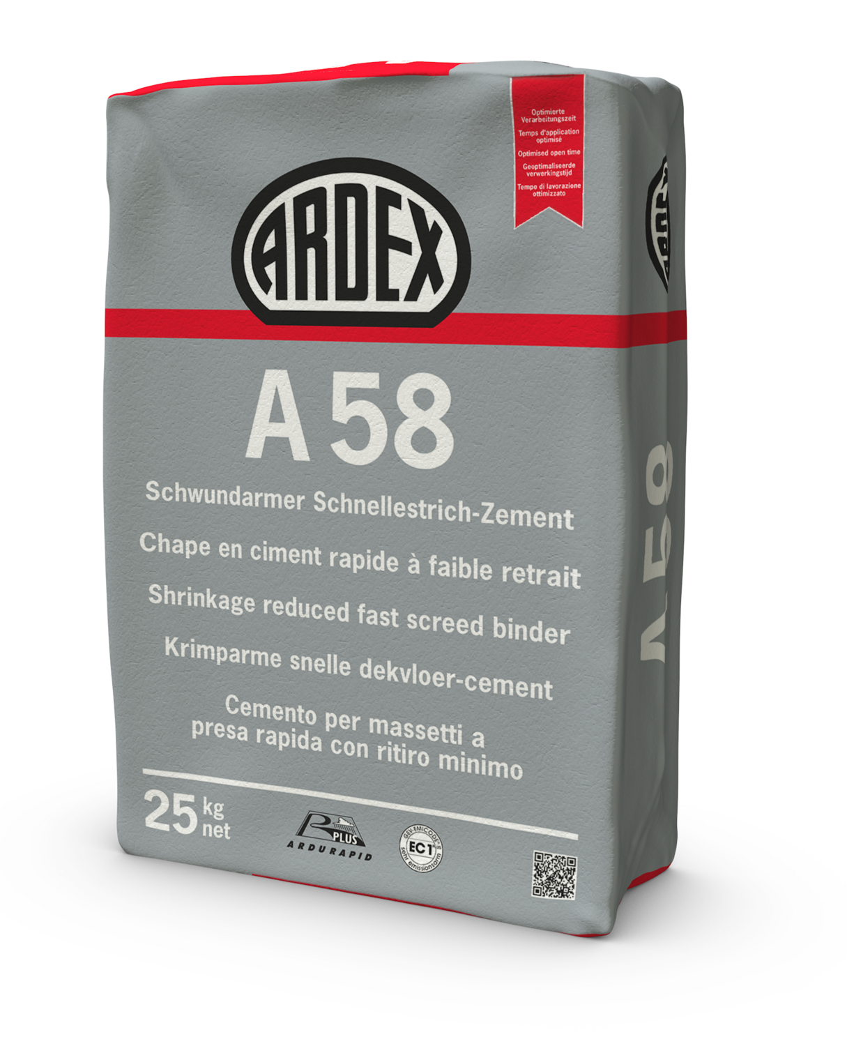 Ardex A58 25 Kg Sack schwundarmer Schnellestrich-Zement 