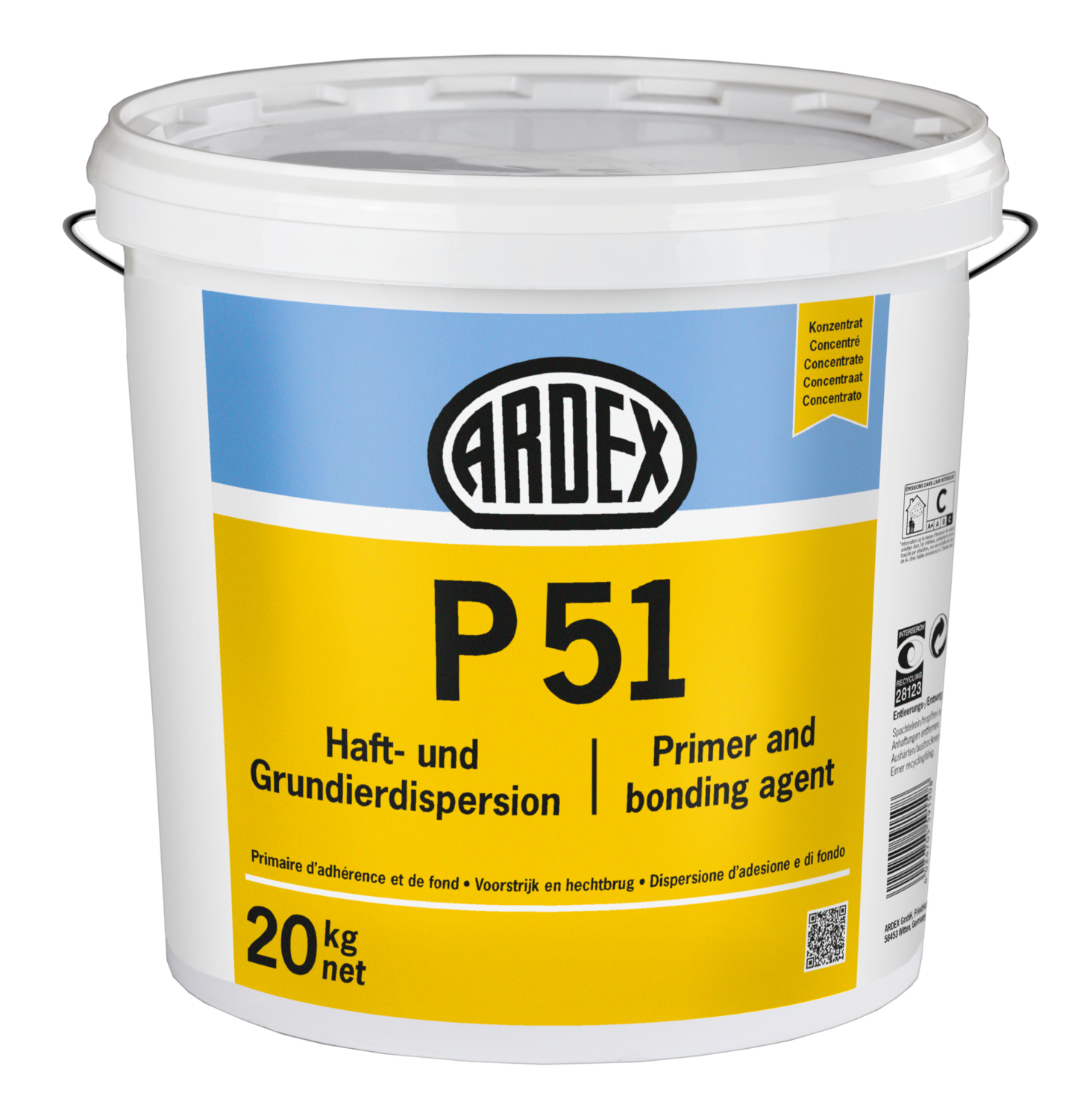 Ardex P51 20 Kg Eimer Haft. / Grundierdispersion 