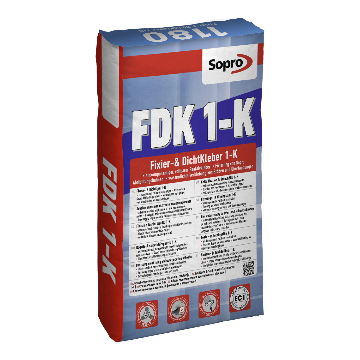 Sopro Fixier- & DichtKleber FDK 1-K  1180 20 kg/Sack 